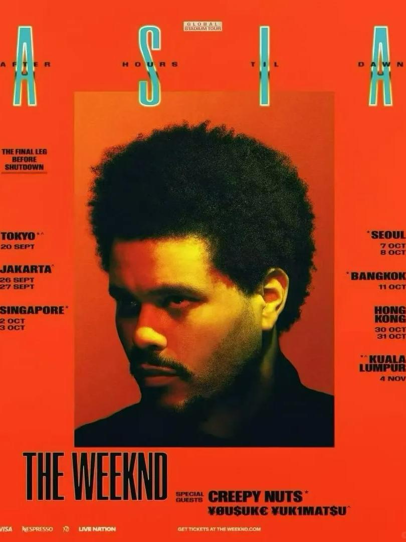 The Weeknd 杭州候补权益盒